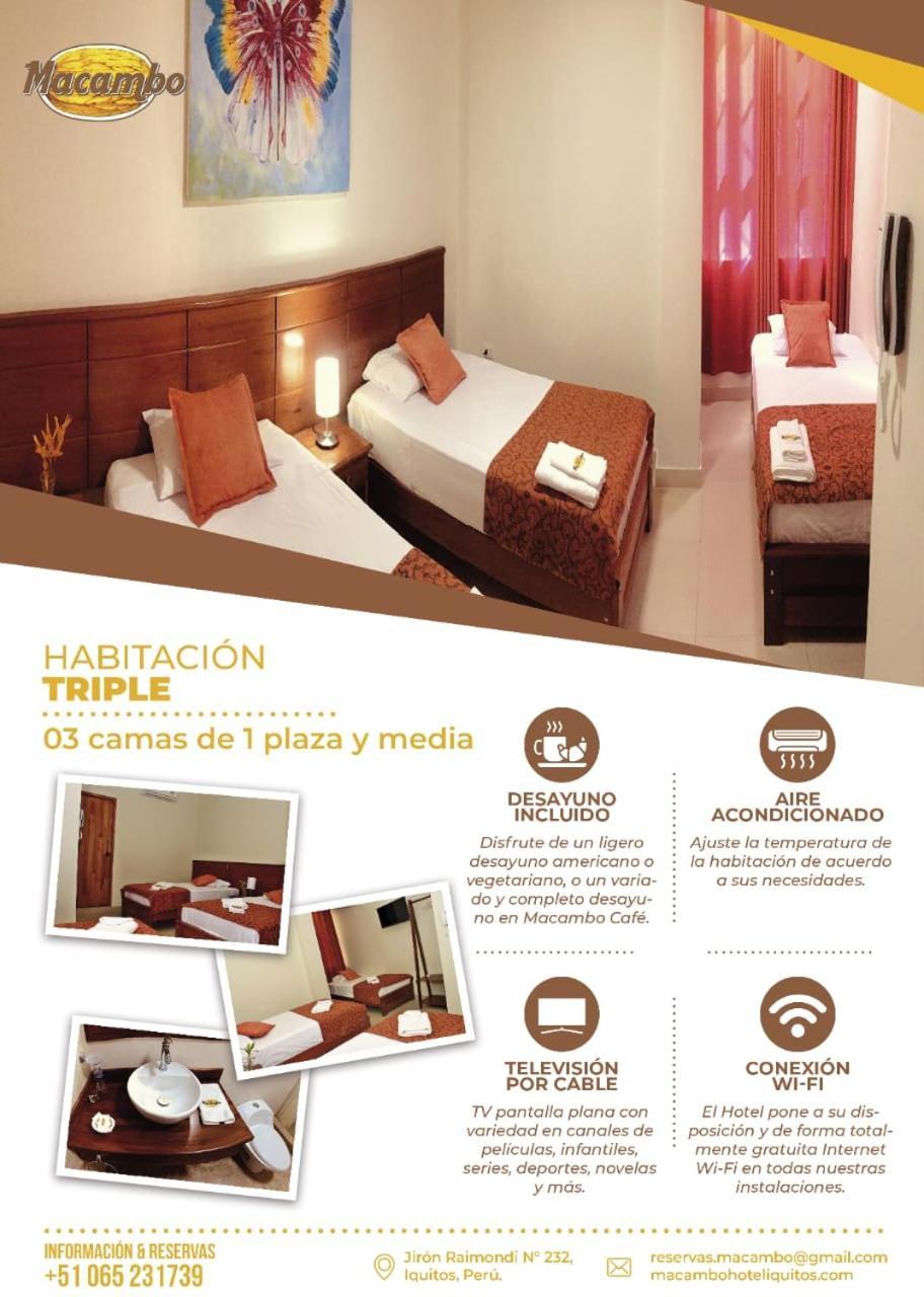Hostal Macambo Iquitos Exteriér fotografie
